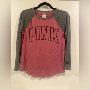Long sleeve PINK tee